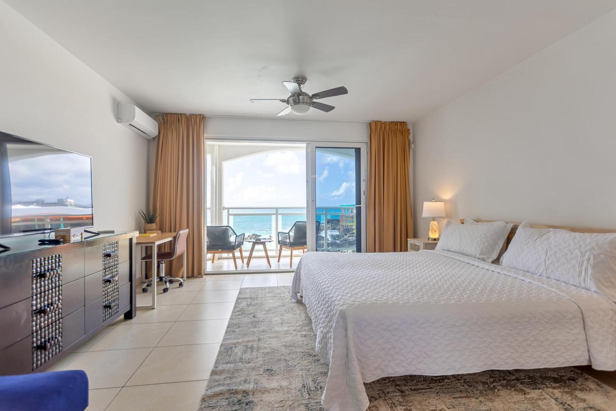 Maho Beach House - Sand Bar Studio - Ocean View المظهر الخارجي الصورة